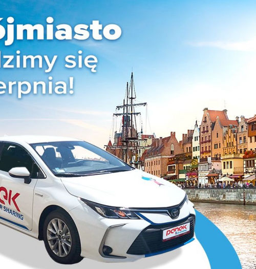 Od jutra carsharing Panek dostępny będzie w Trójmieście. Na start do zgarnięcia 20 zł na przejazd