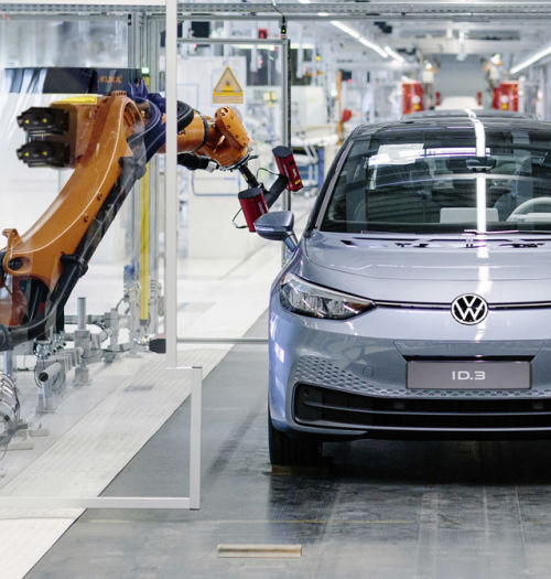 Volkswagen ID.3 – start produkcji w fabryce w Zwickau z udziałem m.in. Angeli Merkel