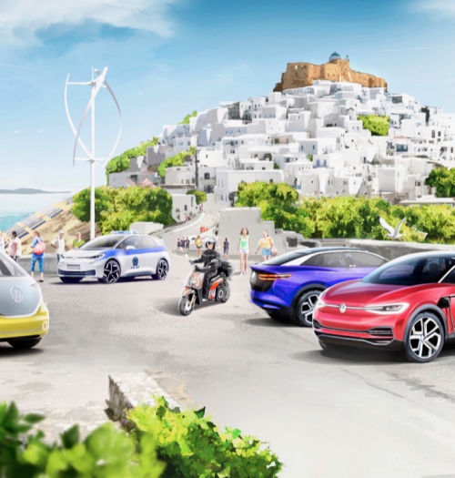 Volkswagen w ramach pokuty za dieselgate zelektryfikuje grecką wyspę