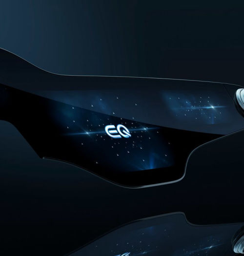 Mercedes EQS z 3 ekranami na całą szerokość auta, MBUX Hyperscreen robi wrażenie