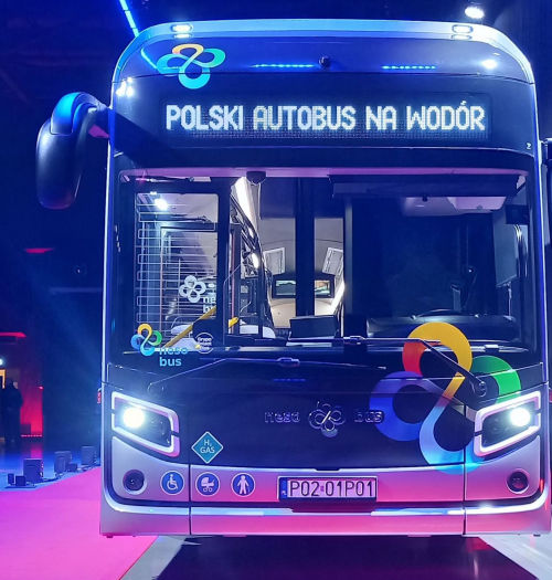 NesoBus - pierwszy polski autobus wodorowy zaprezentowany