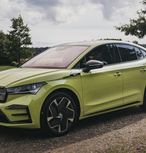 Samochodem elektrycznym – Skoda Enyaq Coupe iV – w Danii? Oszczędnie i wygodnie