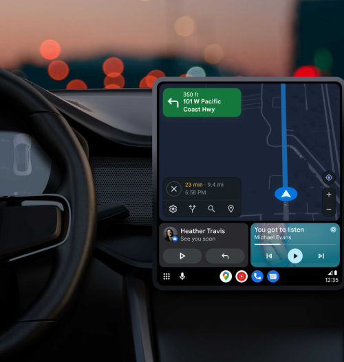 Android Auto zyska funkcje związane z autami elektrycznymi