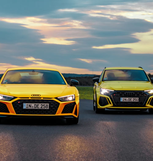 Audi R8 V10, RS3 i RS e-tron GT na torze wyścigowym czyli Audi driving experience 2023
