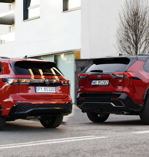 Diesel czy hybryda? VW Tiguan TDI kontra Toyota RAV4. Koniec epoki