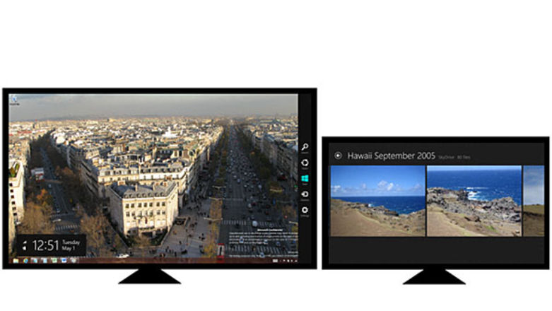 Windows 8 wreszcie obsłuży wiele monitorów jak należy. To mi się podoba!