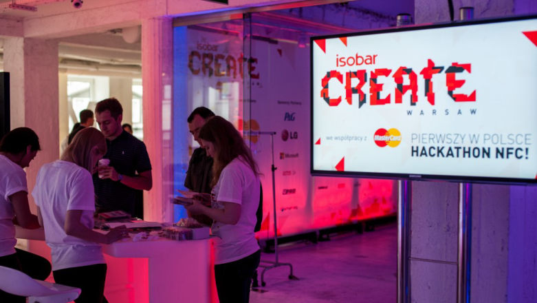Isobar Create Warszawa - bilans: 30 godzin hackhatonu i 15 aplikacji