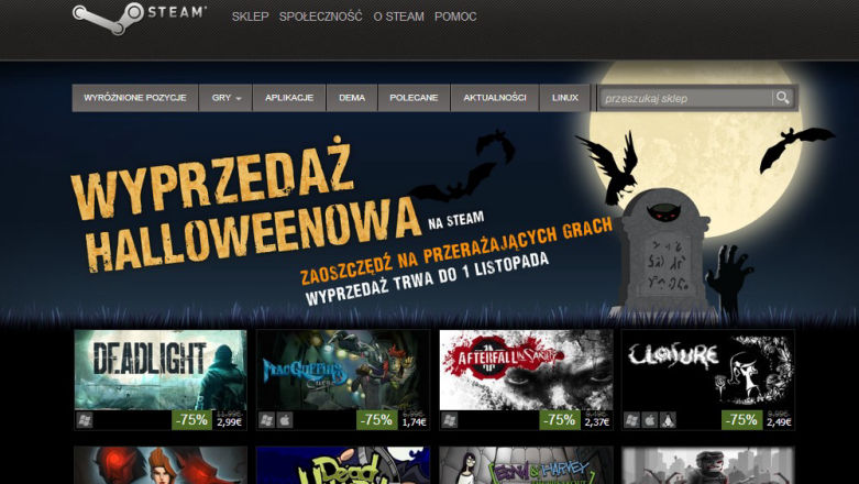 Chowajcie swoje portfele, nadeszły wyprzedaże halloweenowe w dystrybucji cyfrowej