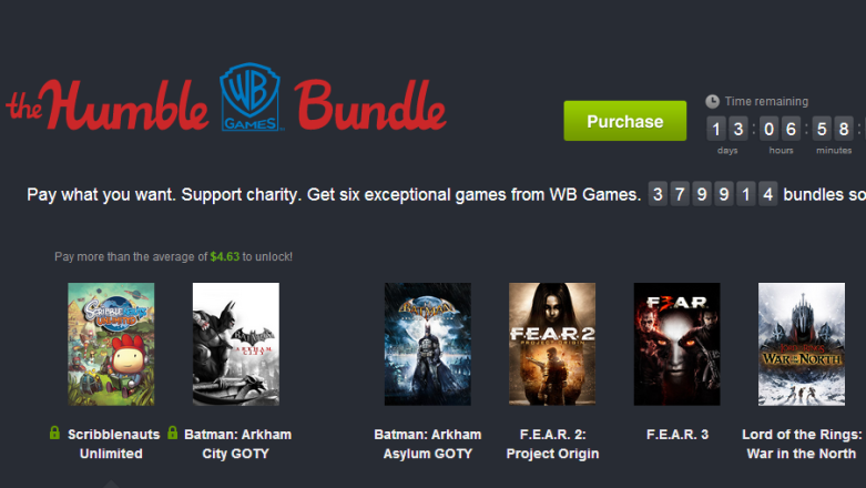 Gry o Batmanie, F.E.A.R. oraz LoTR w nowym Humble Bundle. Poziom paczek zdecydowanie nie spada.