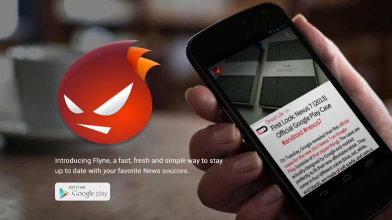 Flyne. The Offline Reader - Feedly na sterydach