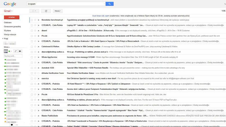 Gmail domyślnie pokaże obrazy w mailach - skutki końca przycisku "pokaż obrazy"