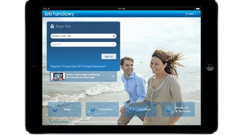 Oceniamy aplikację Citi Handlowy na iPada