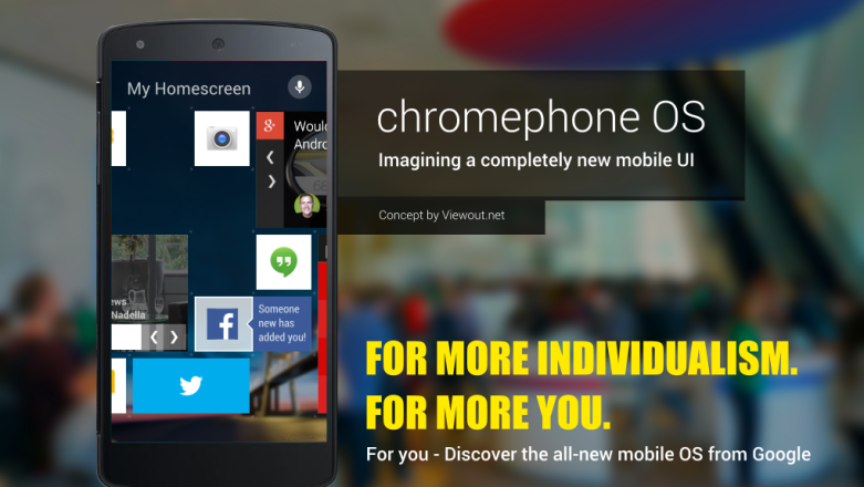 Intrygujący koncept Chromephone OS - jesteśmy na to gotowi?