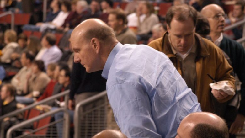 Ballmer chciał zaistnieć w NBA. Chciał...