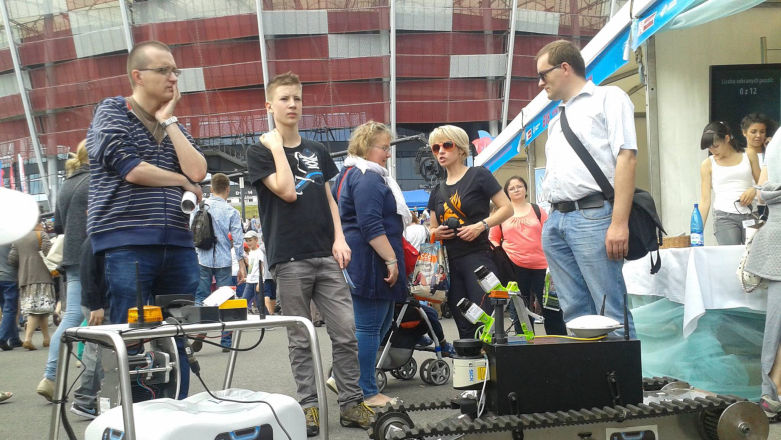 Jeszcze nie R2D2, ale... Kolejny sukces polskiego robota!