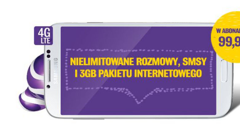 Samsung Galaxy S4 w korzystniejszej od rat ofercie na abonament bez limitu u operatora