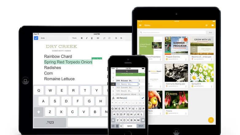 Mobilne Dokumenty Google z obsługą plików Office. Prezentacje Google trafiają na iOS-a