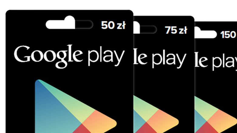 Już można kupić w Polsce karty upominkowe Google Play