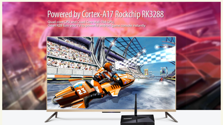 Tronsmart Orion R28 - pierwsza taka przystawka telewizyjna z Androidem