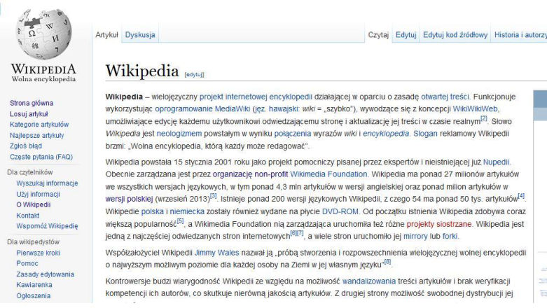 Nie mogę pracować, bo czytam Wikipedię