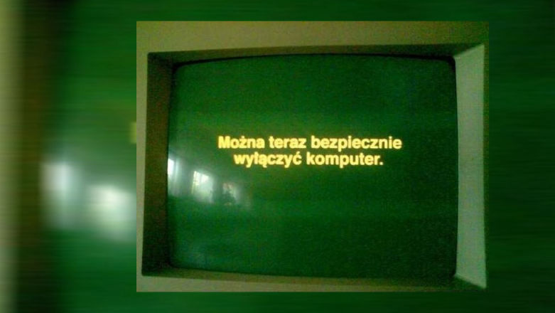 "Można teraz bezpiecznie wyłączyć komputer". Moja historia PC