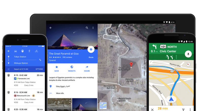 A teraz wyobraźcie sobie, że Map Google nie ma... Brrr!