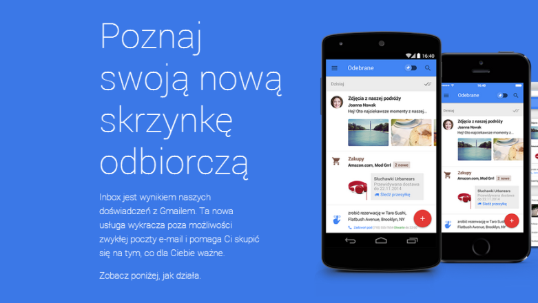 Sygnatury w Google Inbox (proteza)