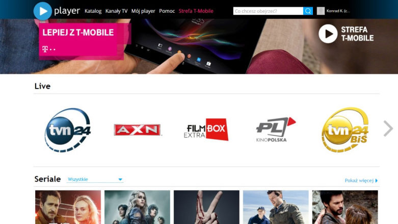 Szersza oferta, ale problemy te same - sprawdziliśmy Strefę T-Mobile w Player.pl