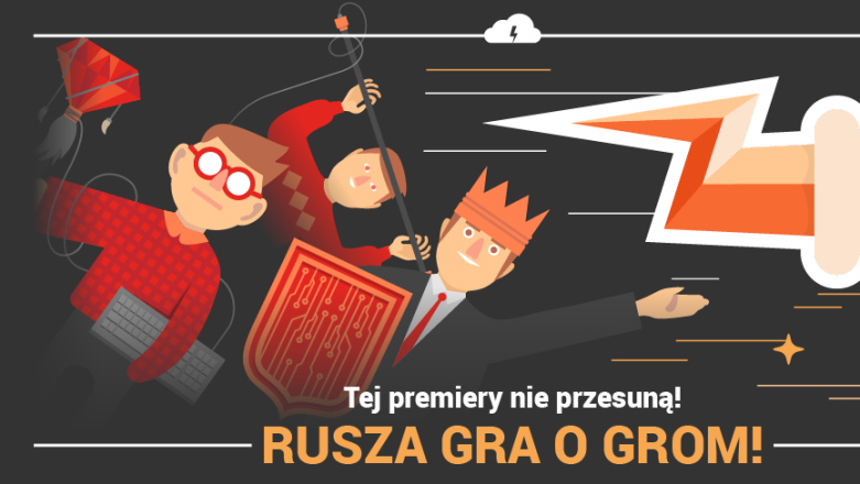 Tej premiery nie przesuną. Rusza Gra o Grom i automagiczna platforma!
