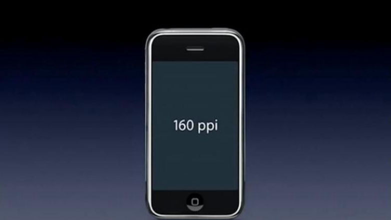 3,5 cala wywołujące wielkie wow - taki był pierwszy iPhone