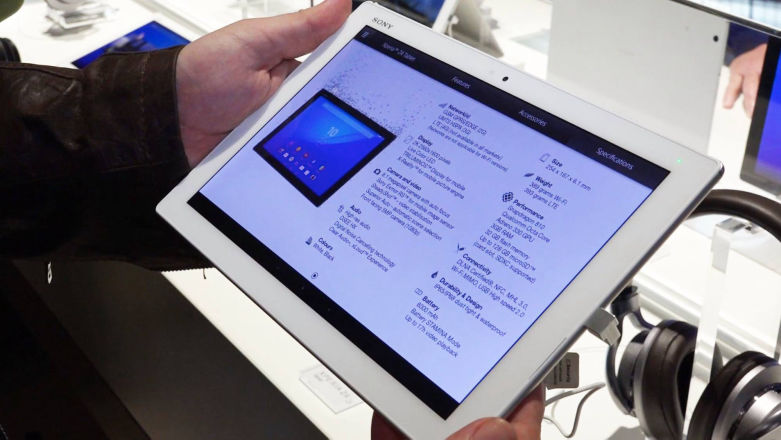 Piękny jest ten tablet Sony