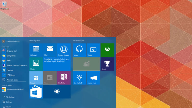 Przeglądarka Spartan ze starą nazwą, ale z nowościami. Pojawił się Windows 10 build 10120