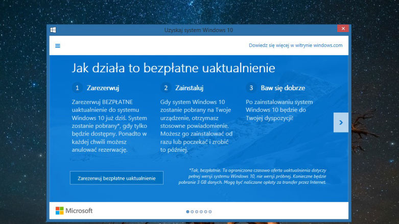 Windows 10 już 29 lipca. Wiemy jak będzie przebiegał proces darmowej aktualizacji do Windows 10