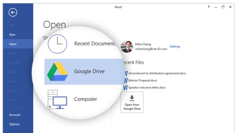 Google wypuszcza wtyczkę, która zintegruje MS Office'a z chmurą Google Drive