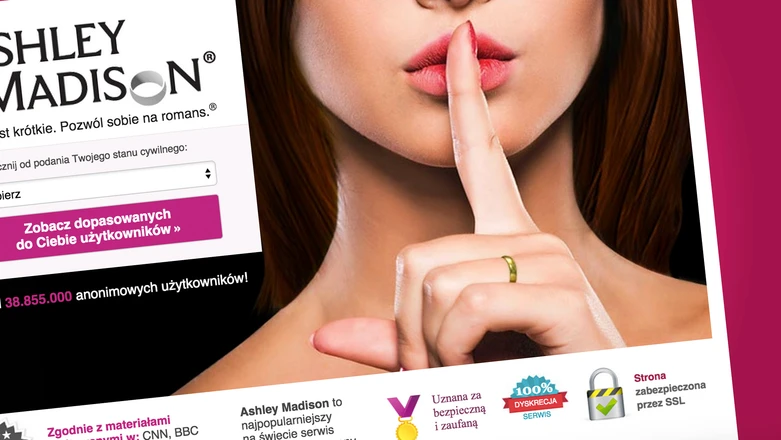 Zdradzający małżonkowie mają przechlapane. Dane wykradzione z serwisu Ashley Madison już w sieci