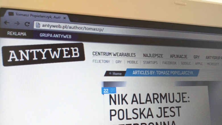 Dokładnie 4 lata temu opublikowałem na Antywebie swój pierwszy tekst