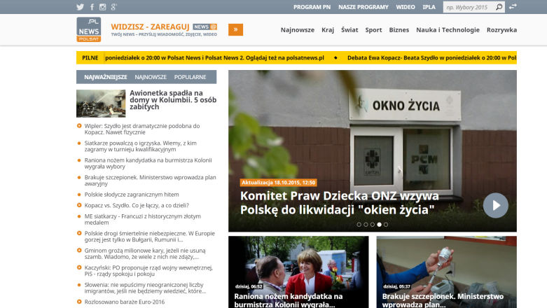 Jak to się stało, że Polsat News przez tyle czasu nie miał swojego miejsca w sieci? [prasówka]