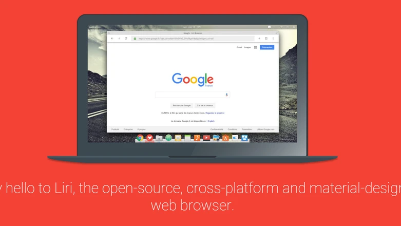 Liri Browser, czyli odchudzony na maksa Chrome z interfejsem Material Design