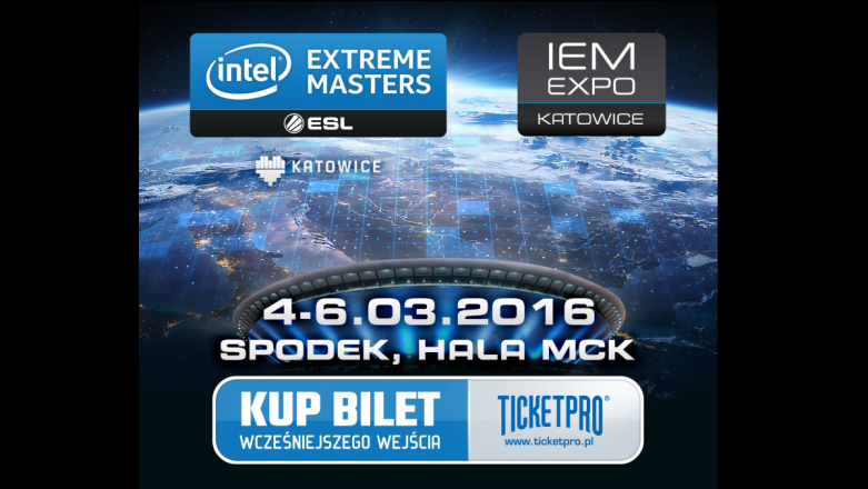 Znamy ceny biletów na Intel Extreme Masters! Sprzedaż zacznie się 18 stycznia