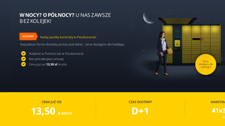 InPost uruchamia przesyłki kurierskie dla klientów indywidualnych