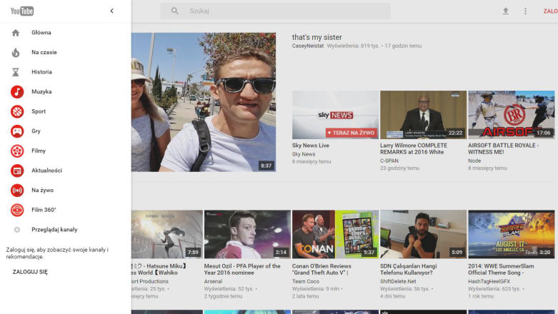 Tak będzie wyglądał YouTube w Material Design. Włącz go u siebie