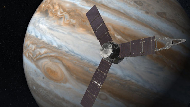 Sukces NASA: na orbitę Jowisza trafiła sonda Juno. Po 5 latach lotu istotny był manewr trwający pół godziny...