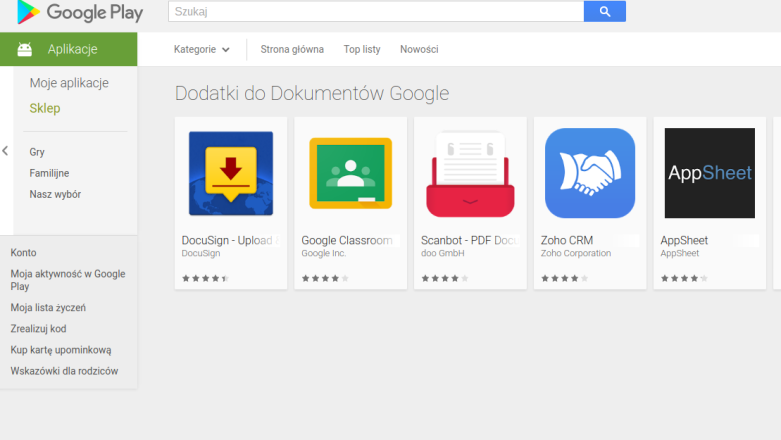 Dokumenty i Arkusze Google dla Androida obsługują teraz dodatki [prasówka]