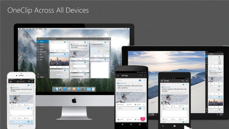 (Aktualizacja) Uniwersalny schowek - Apple było pierwsze, Microsoft zrobi to lepiej?