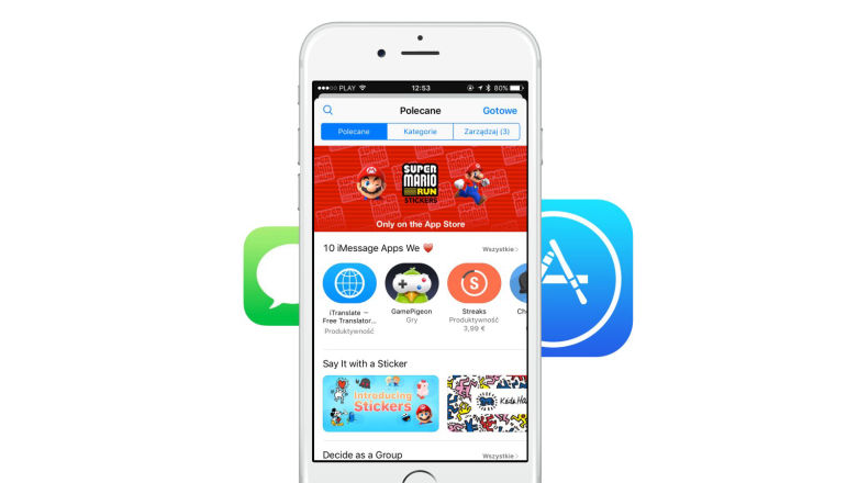 Aplikacje, gry i naklejki w iMessage - a miałem się rozczarować