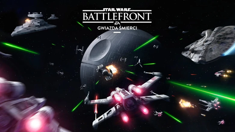 To nie księżyc. To stacja kosmiczna. Oto "Gwiazda Śmierci" - dodatek do Star Wars: Battlefront