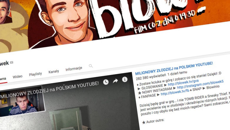 TVN zainteresowane YouTubem. Jest już partnerem 100 kanałów, w tym Blowka i Stuu