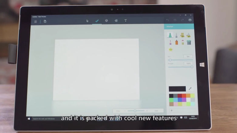 Oto zupełnie nowy Microsoft Paint z obsługą 3D dla Windows 10