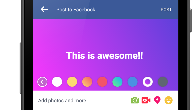 Kolorowe tła postów na Facebooku? To będzie koszmar! [prasówka]