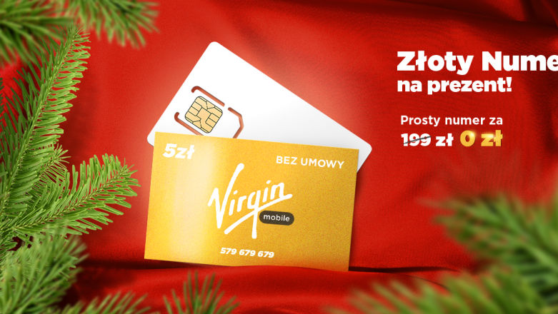 Złoty numer w Virgin Mobile za 0 zł